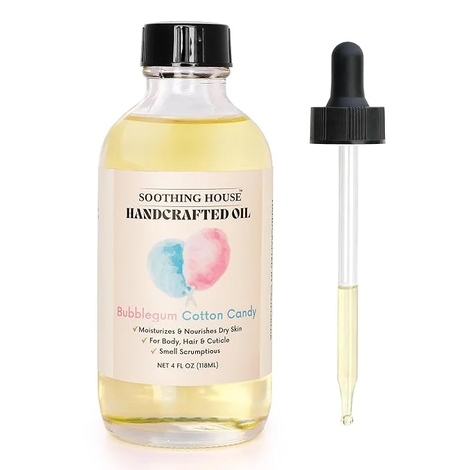 Verified Bubblegum Cotton Candy Moisturizing Body Oil Outstanding