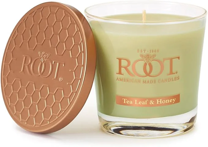 Root Candles Scented Candles Honeycomb Veriglass Premium Handcrafted Beeswax Flexible
