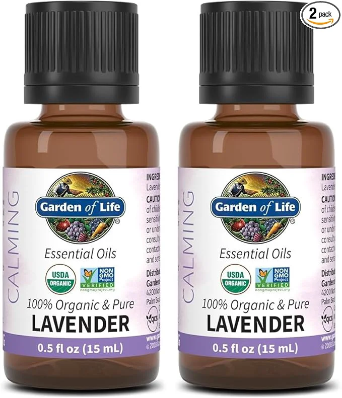 Excellent Garden of Life Essential Oil Lavender0.5 fl oz USDA Organic Pure World-Class
