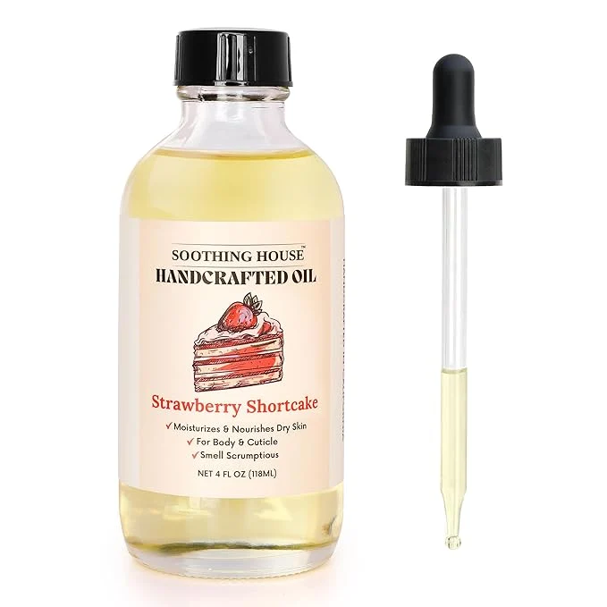 Outstanding Strawberry Shortcake Body Oil Moisturizing Body Oil Soft