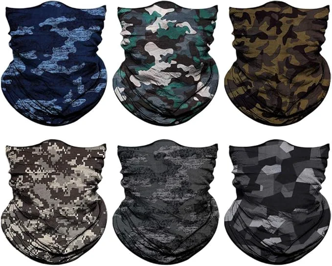 Official Venswell Neck Gaiter Face Mask Men Women Seamless Bandana Rave Face Cover Recyclable