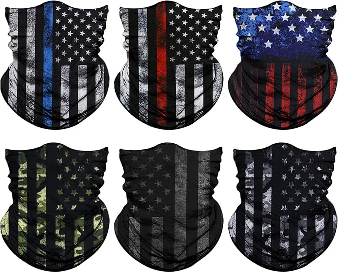 Unique Venswell Neck Gaiter Face Mask Men Women Seamless Bandana Rave Face Cover Soft