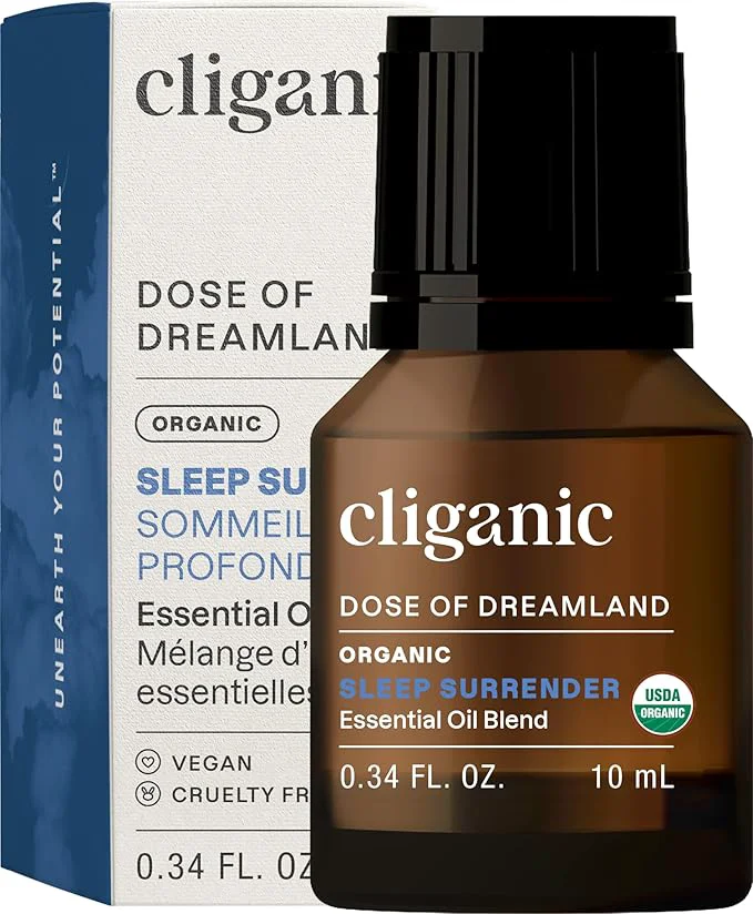 High-Quality Cliganic Organic Essential Oil Sleep Surrender Blend Excellent