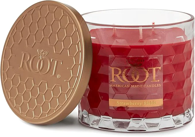 Secure Root Candles Scented Candles Honeycomb Beeswax Blend Premium Handcrafted Candle Contemporary