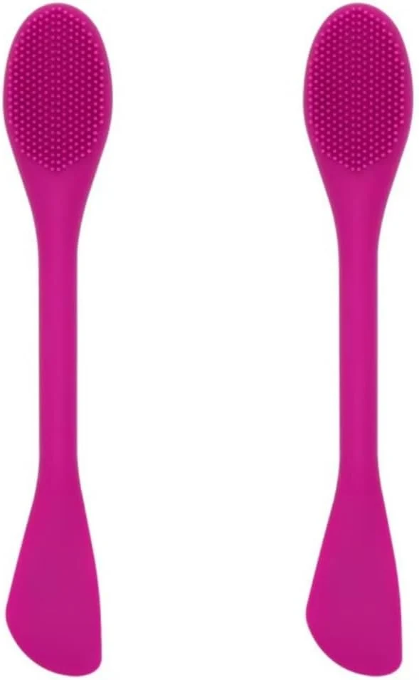 Durable Silicone Cleansing Brush 2pcs Mask Applicator and Skincare Environmentally Friendly