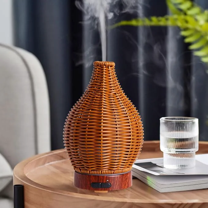 Professional Handwoven Essential Oil Diffuser Aromatherapy Diffuser Versatile
