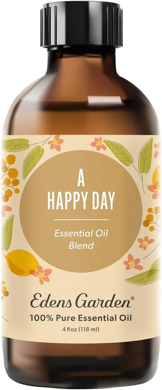 Optimized Edens Garden A Happy Day Essential Oil Blend- Pure Premium Grade Smooth