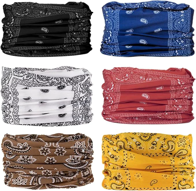 High-Grade Venswell Neck Gaiter Face Mask Men Women Seamless Bandana Rave Face Cover Healthy