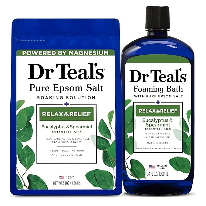 Detailed Dr Teal’s Pure Epsom Salt Soak and Foaming Bath Relax Relief Quality
