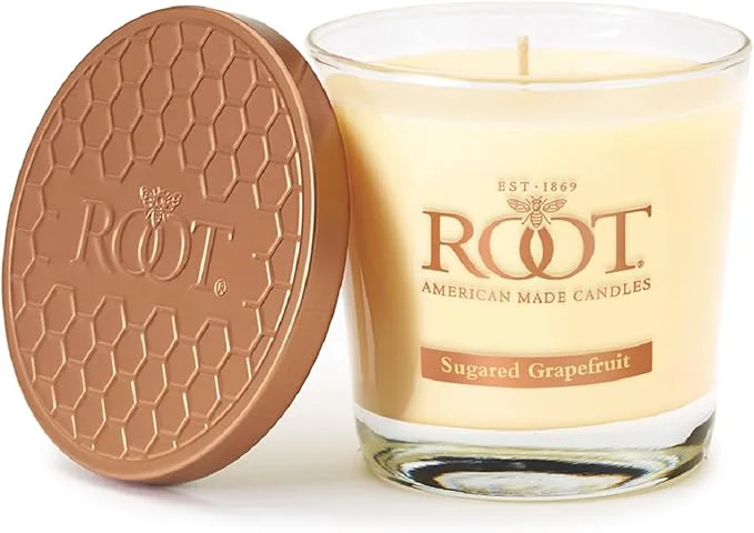 Unique Root Candles Scented Candles Honeycomb Beeswax Blend Premium Handcrafted Candle Pure