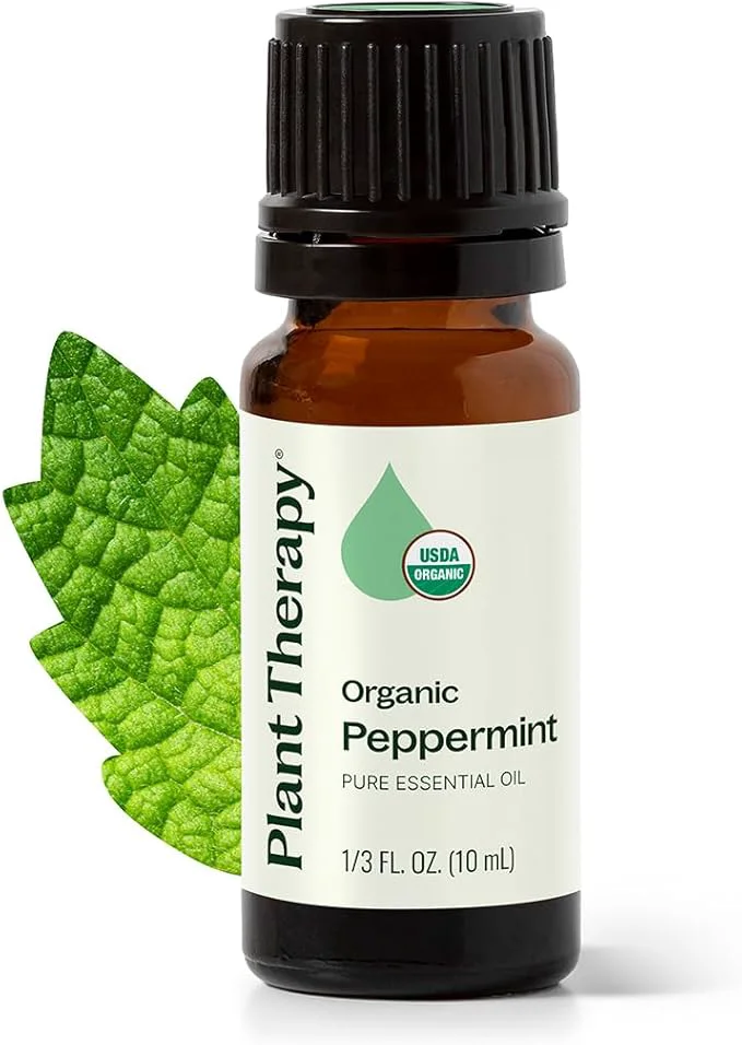 Smart Plant Therapy Organic Peppermint Essential Oil 10 mL Pure USDA Optimized