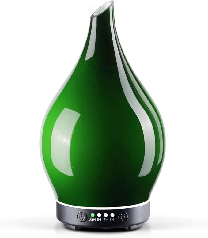 Professional Porseme 150ml Essential Oil Diffuser Glass Color Changing Aroma Air Diffusers Advanced