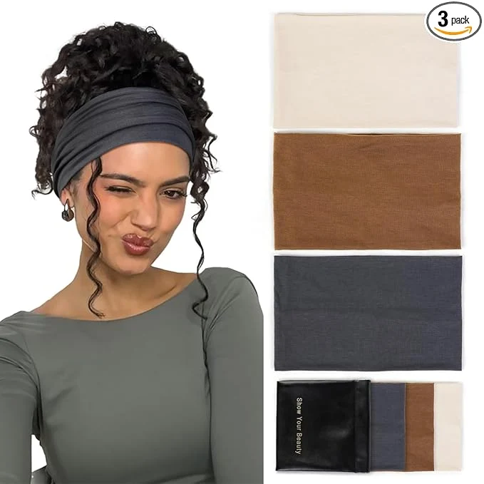 Lightweight Huachi Wide Women’s Headbands Convenient