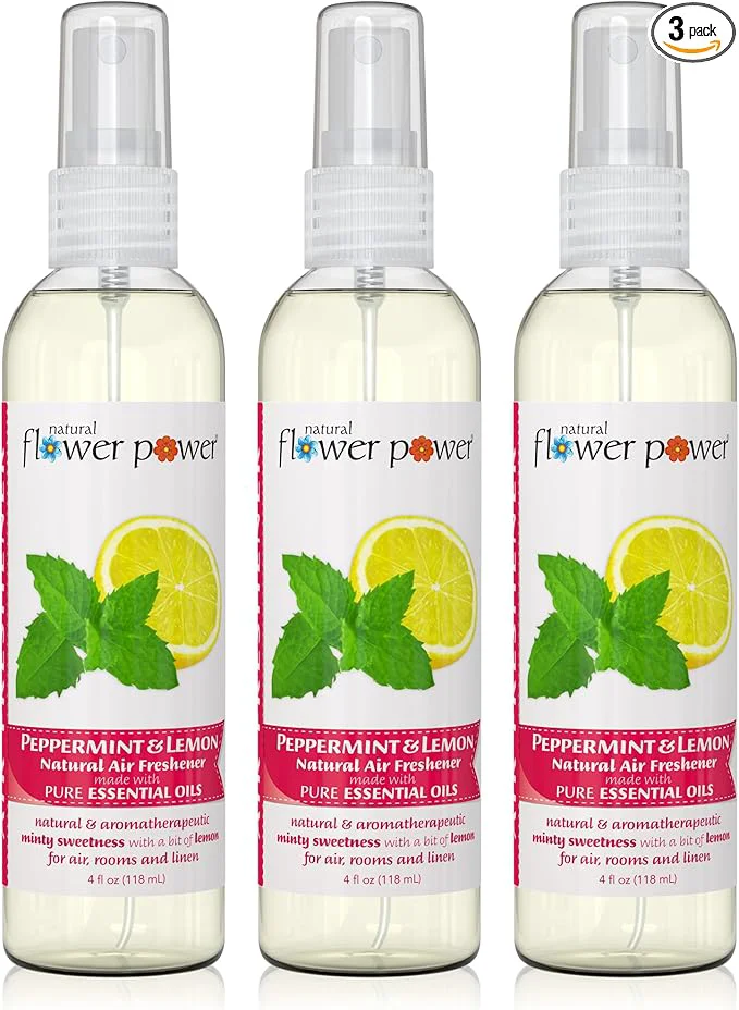 Authentic Natural Flower Power Air Freshener Spray Organic