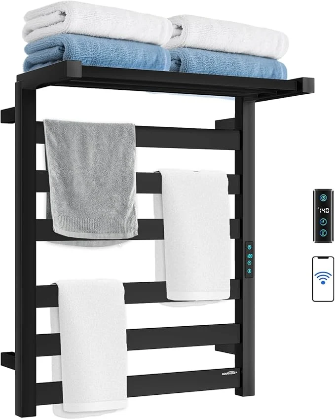 Trusted Towel Warmer Rack with WiFi 6 Bars Large Towel Racks with Temperature Timing Genuine