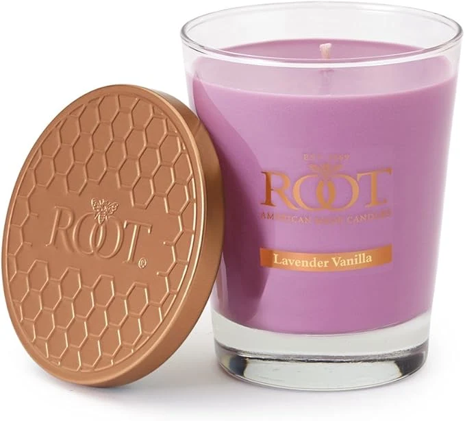 Durable Root Candles Scented Candles Honeycomb Veriglass Premium Handcrafted Beeswax Safe