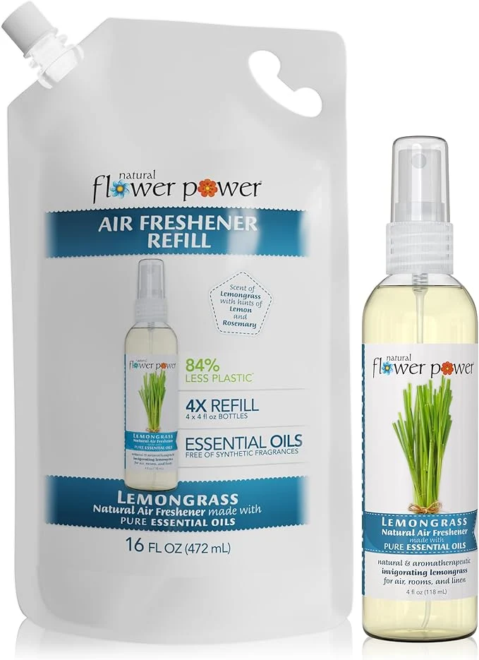 Modern Natural Flower Power Air Freshener Spray Refills Luxury