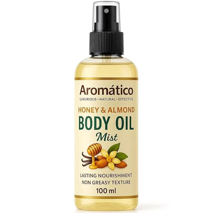 Minimalist Aromatico Honey Almond Body Oil Mist World-Class
