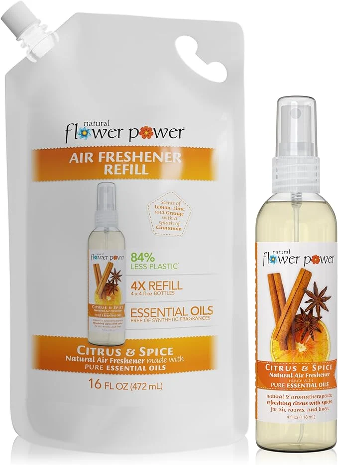 High-End Natural Flower Power Air Freshener Spray Refills Artisan