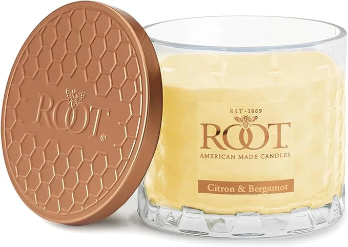 Modern Root Candles Scented Candles Honeycomb Beeswax Blend Premium Handcrafted Candle Refined