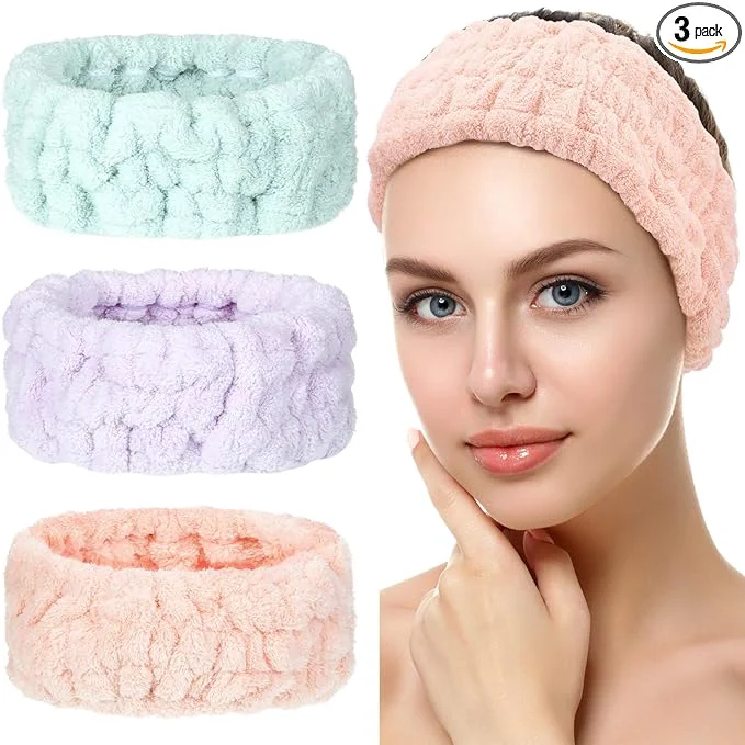 Modern Chuangdi 3-Piece Spa Headband Set Sophisticated