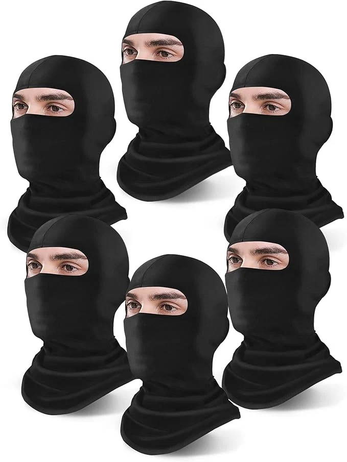 Enhanced Xeoxarel 6 Pack Balaclava Ski Mask Fast