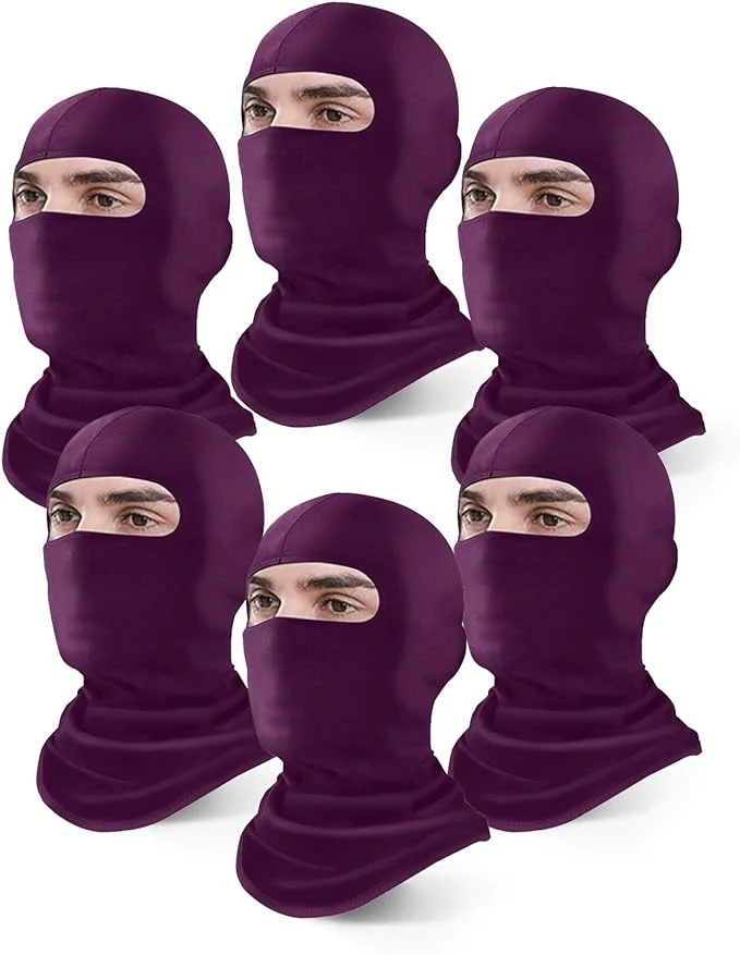 Clean Xeoxarel 6 Pack Balaclava Ski Mask Artisan