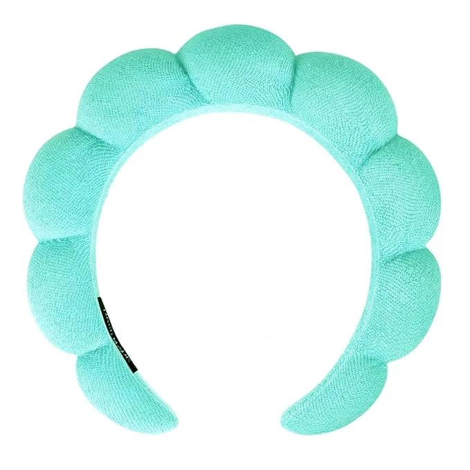 Unique Spa Headbands for Washing Face Makeup Skin Care Women Bubble Facial Beauty Soft