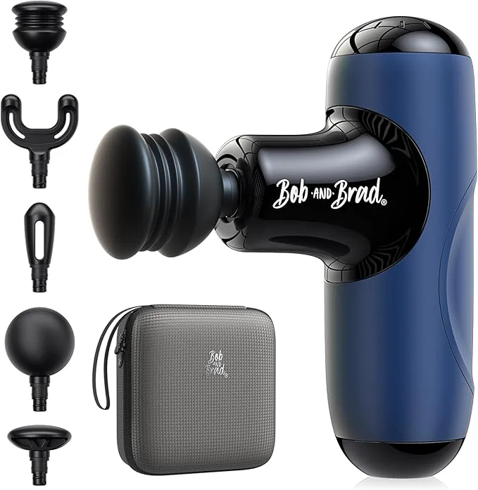 Proven BOB AND BRAD Q2 Mini Massage Gun Pocket-Sized Deep Tissue Massager FSA Flexible