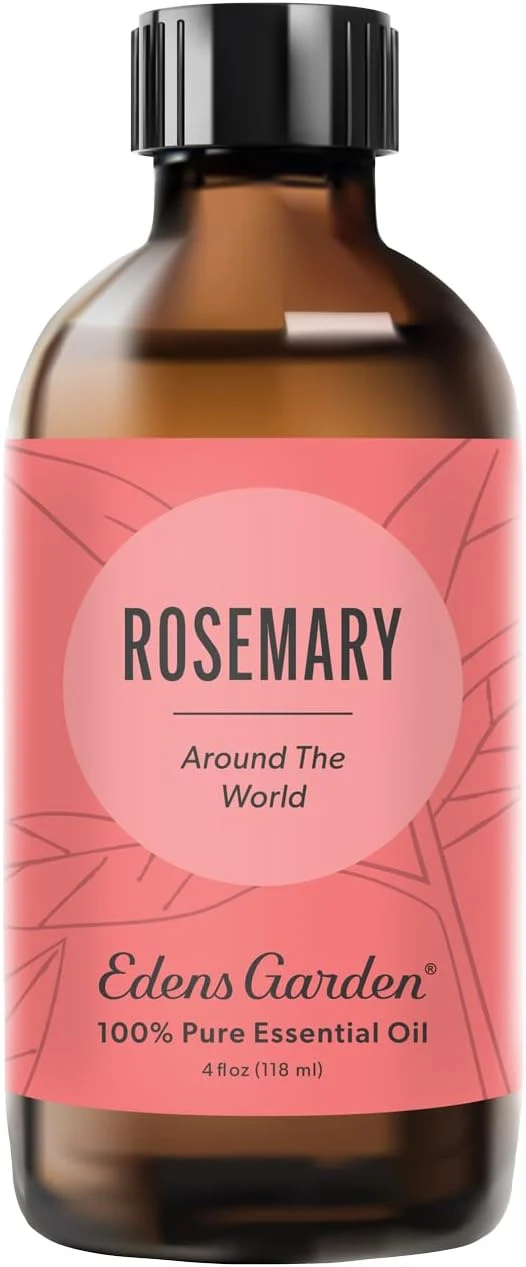 Organic Edens Garden Rosemary Around The World Essential Oil- Pure Premium Grade Durable