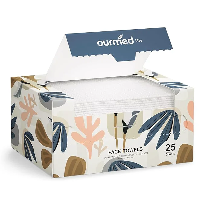 Artisan Ourmed Life Face Towels Disposable Biodegradable Facial Towels Functional