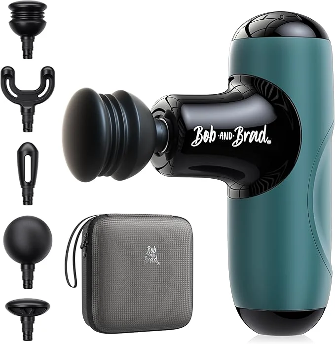 Elegant BOB AND BRAD Q2 Mini Massage Gun Pocket-Sized Deep Tissue Massager Gun Fine Crafted