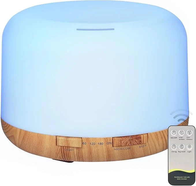Refined Oil Diffuser 500ml Essential Oil Diffusers Selected