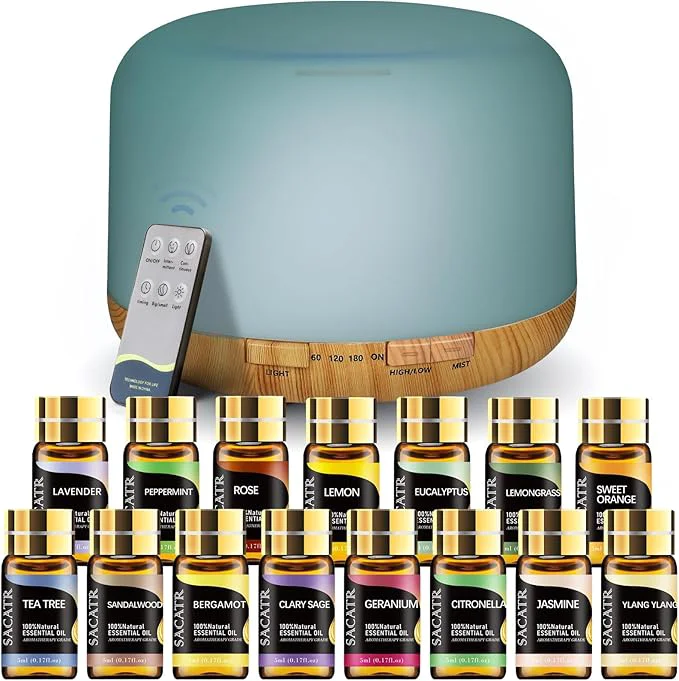 Advanced SACATR 500ml Essential Oil Diffuser Innovative