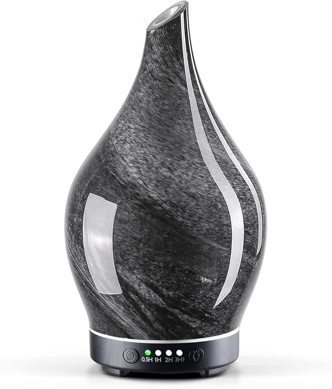 Classic Porseme 150ml Essential Oil Diffuser Glass Color Changing Aroma Air Diffusers Casual