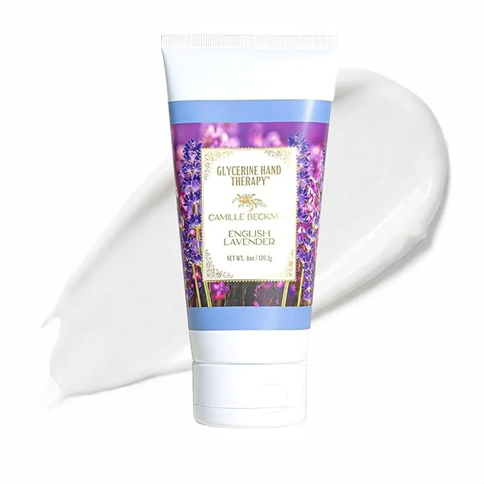 Innovative Camille Beckman Glycerine Hand Therapy Cream English Lavender 6 Ounce Sophisticated