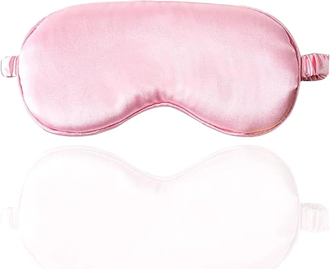 Solid Sleep Eye Mask for Sleeping Soft and Comfortable Fabric Eye Shade Cover for Selected