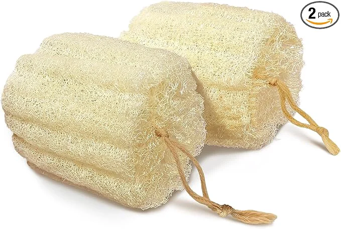 Classic Natural Shower Loofah Sponge Bath Exfoliating Loofa Body Scrubber Soft and Powerful
