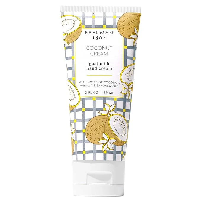 Clean Beekman 1802 Goat Milk Hand Cream – Coconut Cream – Scented – 2 oz – Responsible