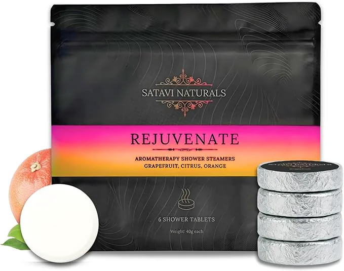 Organic Citrus Shower Steamers – Aromatherapy Shower Bombs World-Class