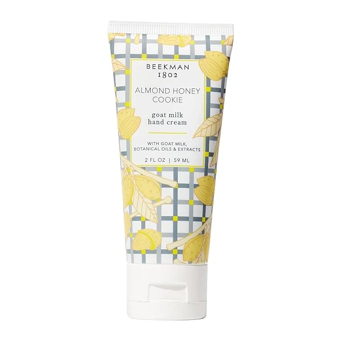 Official Beekman 1802 Goat Milk Hand Cream – Almond Honey Cookie – Scented – 2 oz – Top-Quality