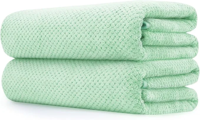 Long-Lasting Extra Large Bath Towel Sheet Set 35×70 Inches Oversized Bath Towels Set Premium Material