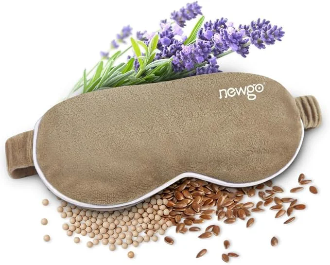 High-End NEWGO Microwave Heated Eye Mask Soothing Relief Convenient