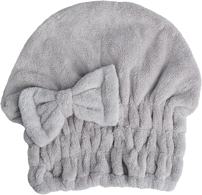 Flexible HOPESHINE Microfiber Hair Towel Cap Quality