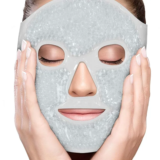 Expertly Made Eye Mask Get Rid of Puffy Eyes Migraine Relief Travel Therapeutic Hot Cold Safe
