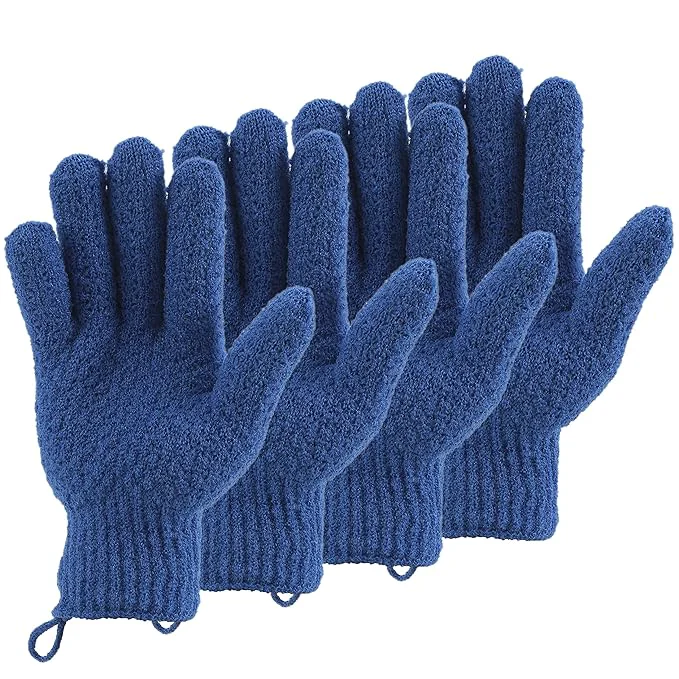 Trusted 2 Pairs Bath Exfoliating Gloves Proven