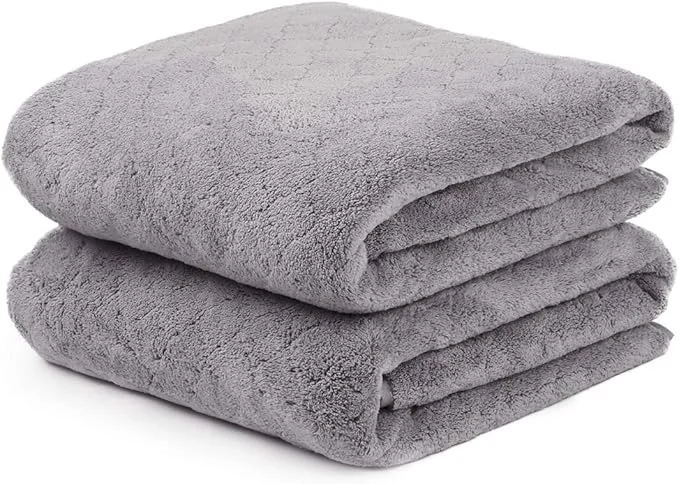 Unique JML Microfiber Bath Towels Ultra Soft Super Absorbent and Fast Drying Sophisticated