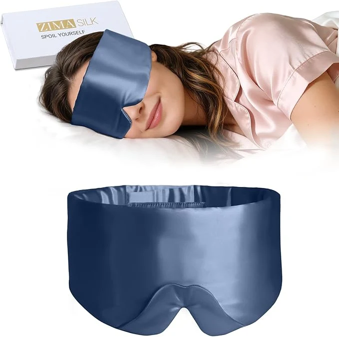 Top-Quality ZIMASILK 22 Momme Mulberry Silk Sleep Mask Functional