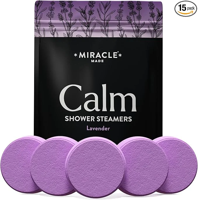 Original Made Lavender Aromatherapy Shower Steamers – Essential Oil Scented Premium