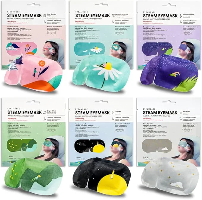 Classic Steam Eye Mask for Dry Eyes and Puffiness Fast Relief Disposable Self Heating Excellent